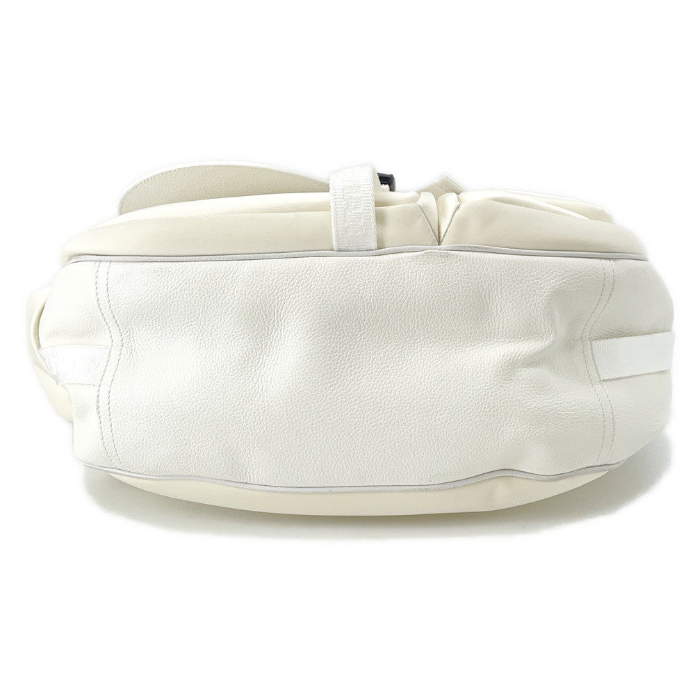 Dior Saddle Messenger Bag Sacai Collaboration Ivory1ADHO029USG Nylon Leather