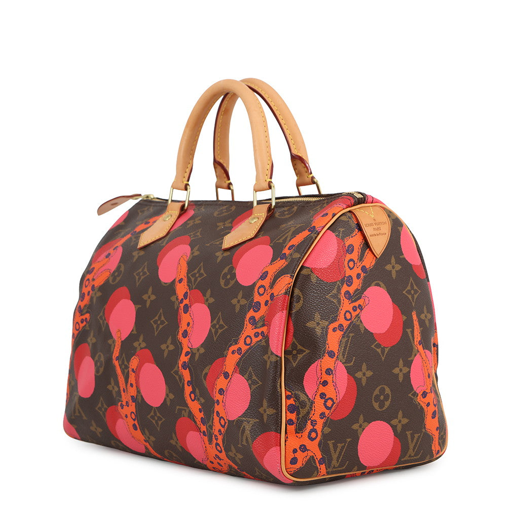 LOUIS VUITTON Speedy RedM41527 Monogram?Monogram Ramage Size 30