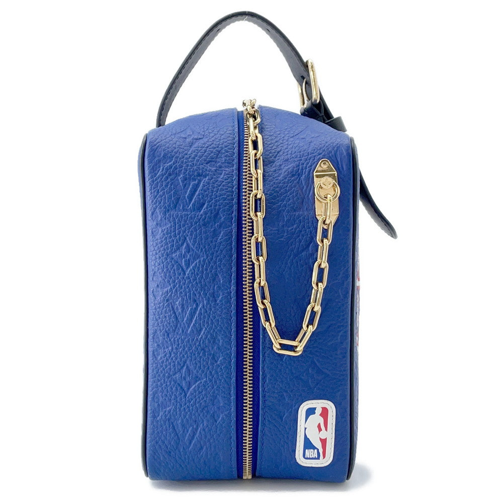 LOUIS VUITTON LV x NBA Cloak Dopp Kit BlueM21106 Monogram?Taurillon