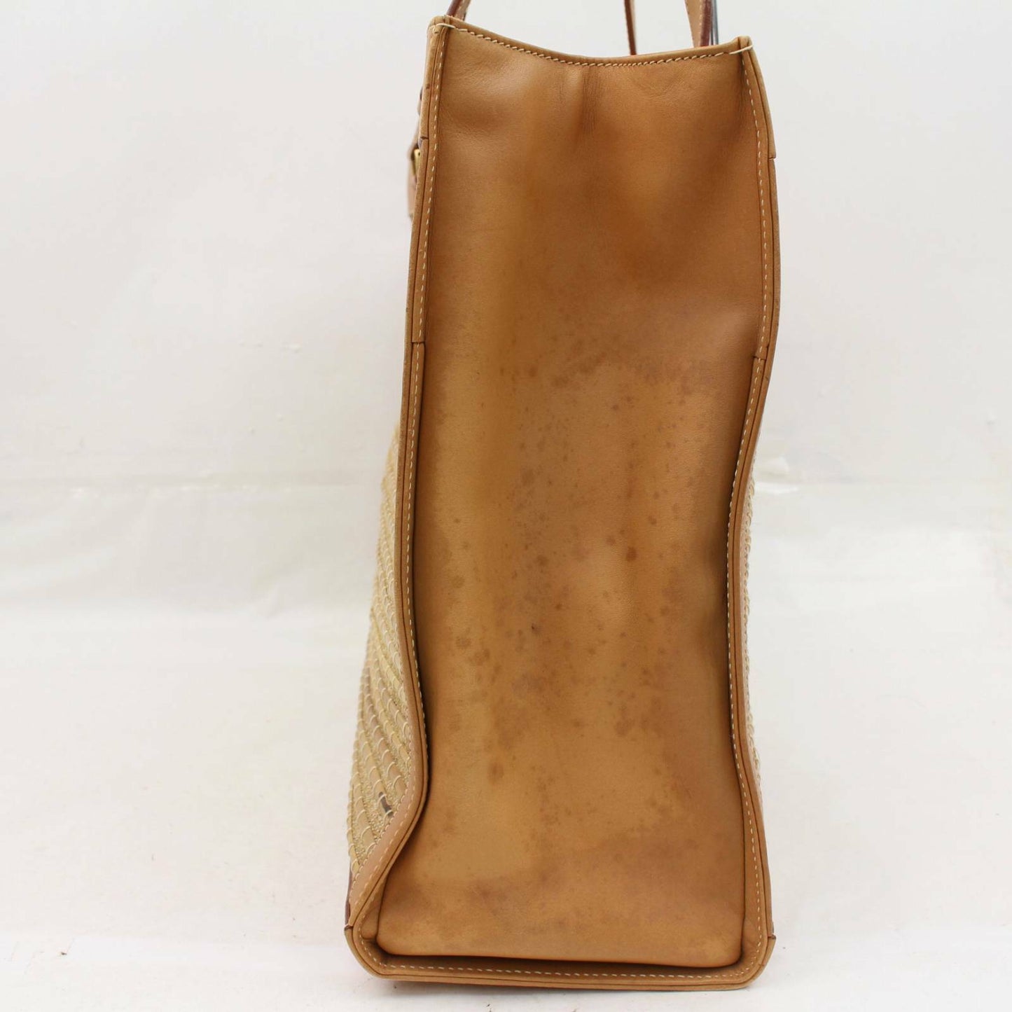 Gucci Brown Leather Tote Style 1