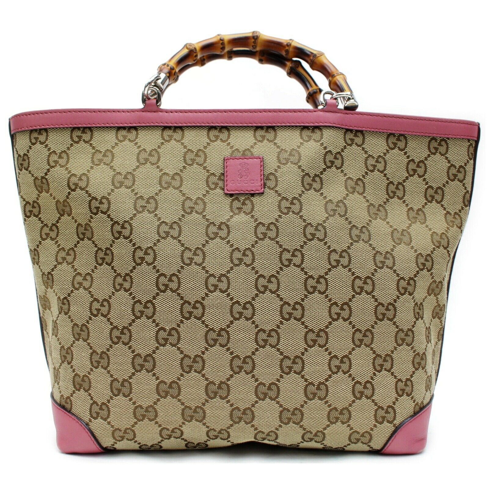 Gucci Black Canvas Tote Style 7