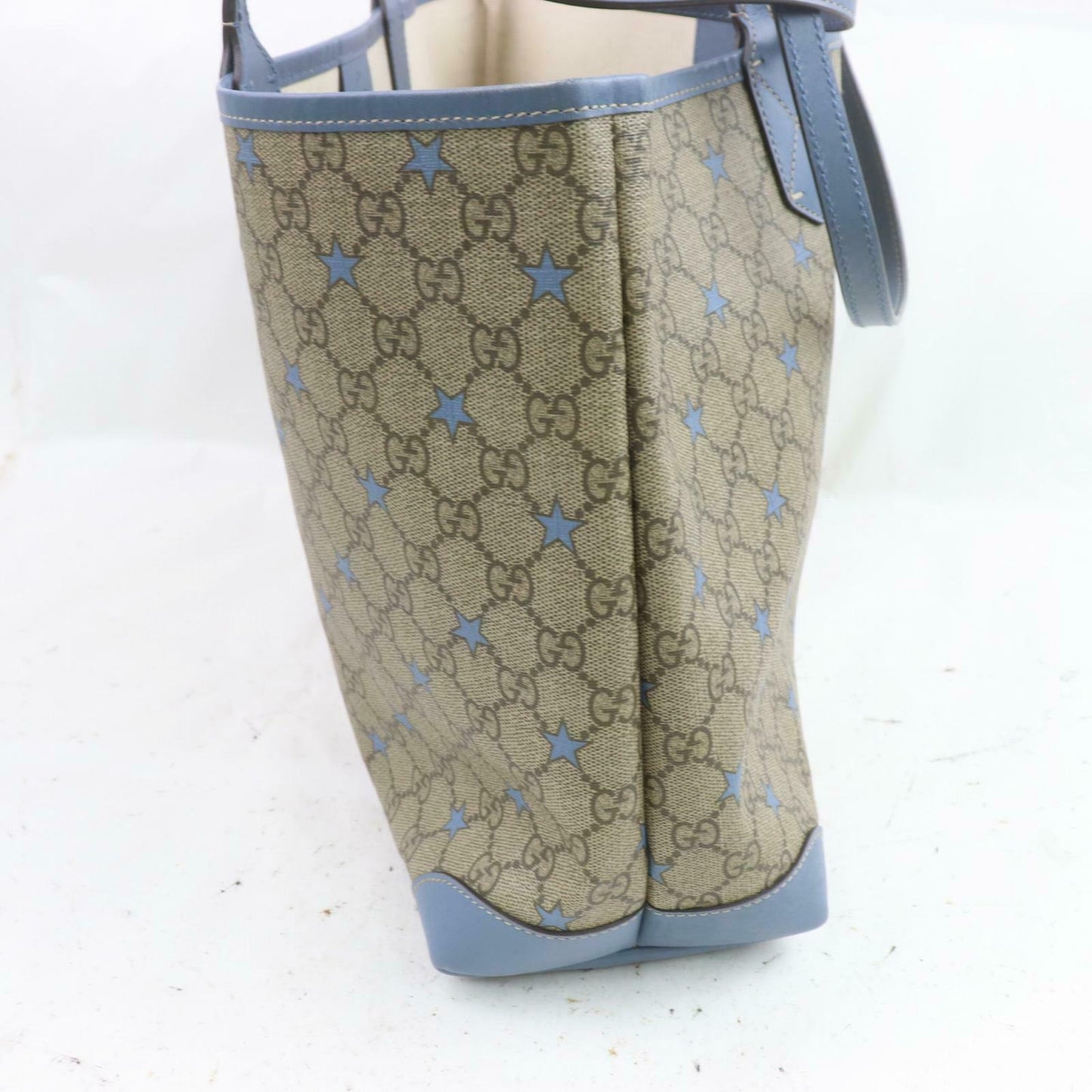 Gucci GG Supreme Brown PVC Tote Style 2