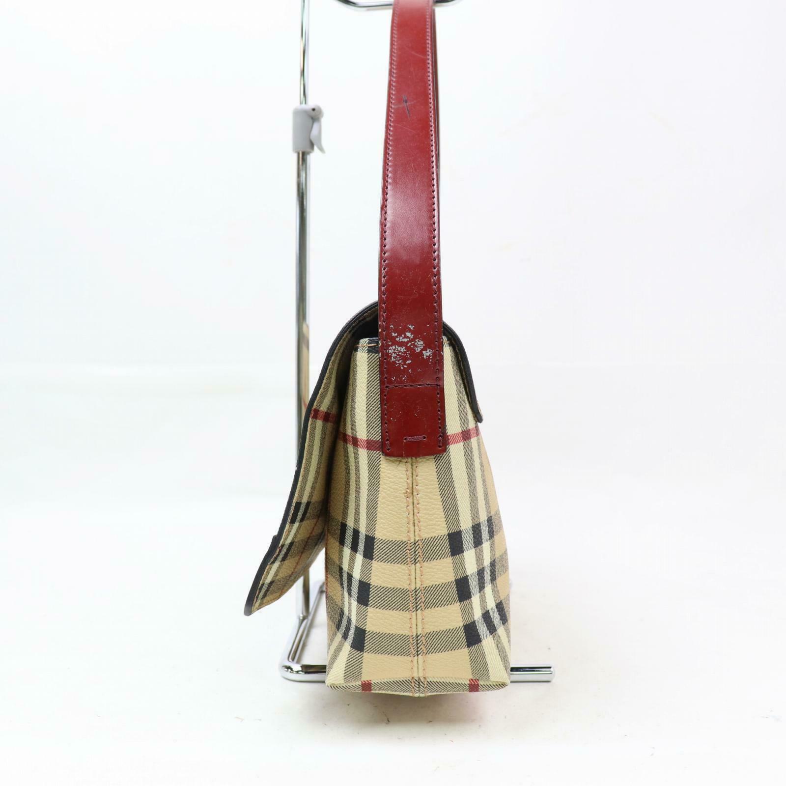 Brand Inspired Burberry Hand Bag Cream PVC (SHC1-14431)