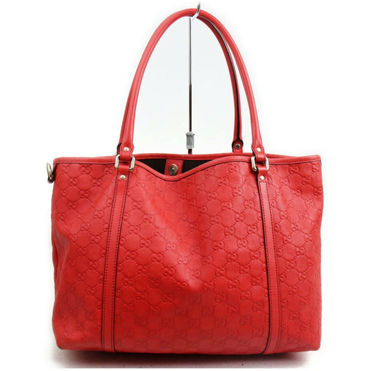 Gucci Black Leather Tote Style 20