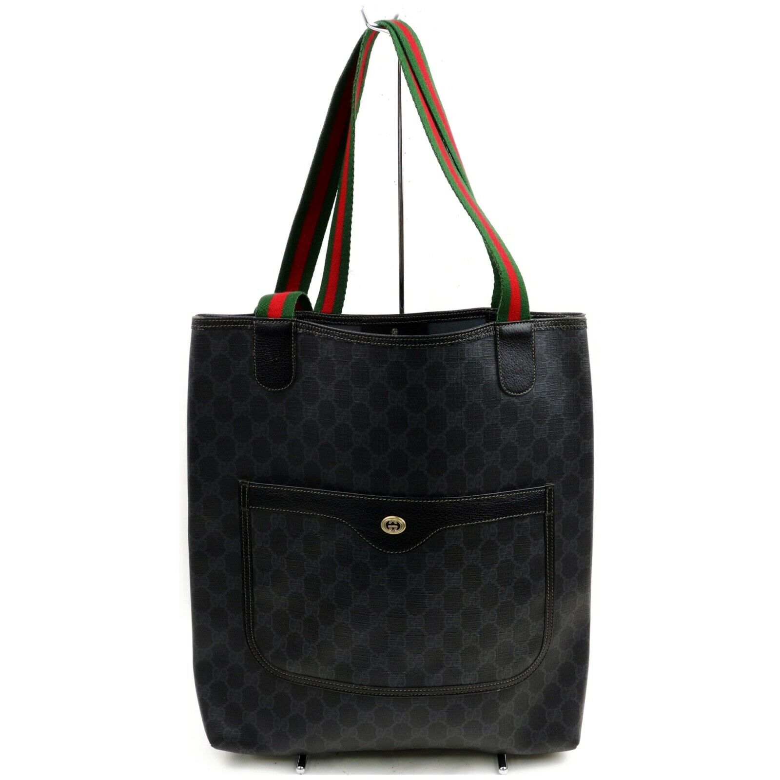 Gucci Black PVC Tote