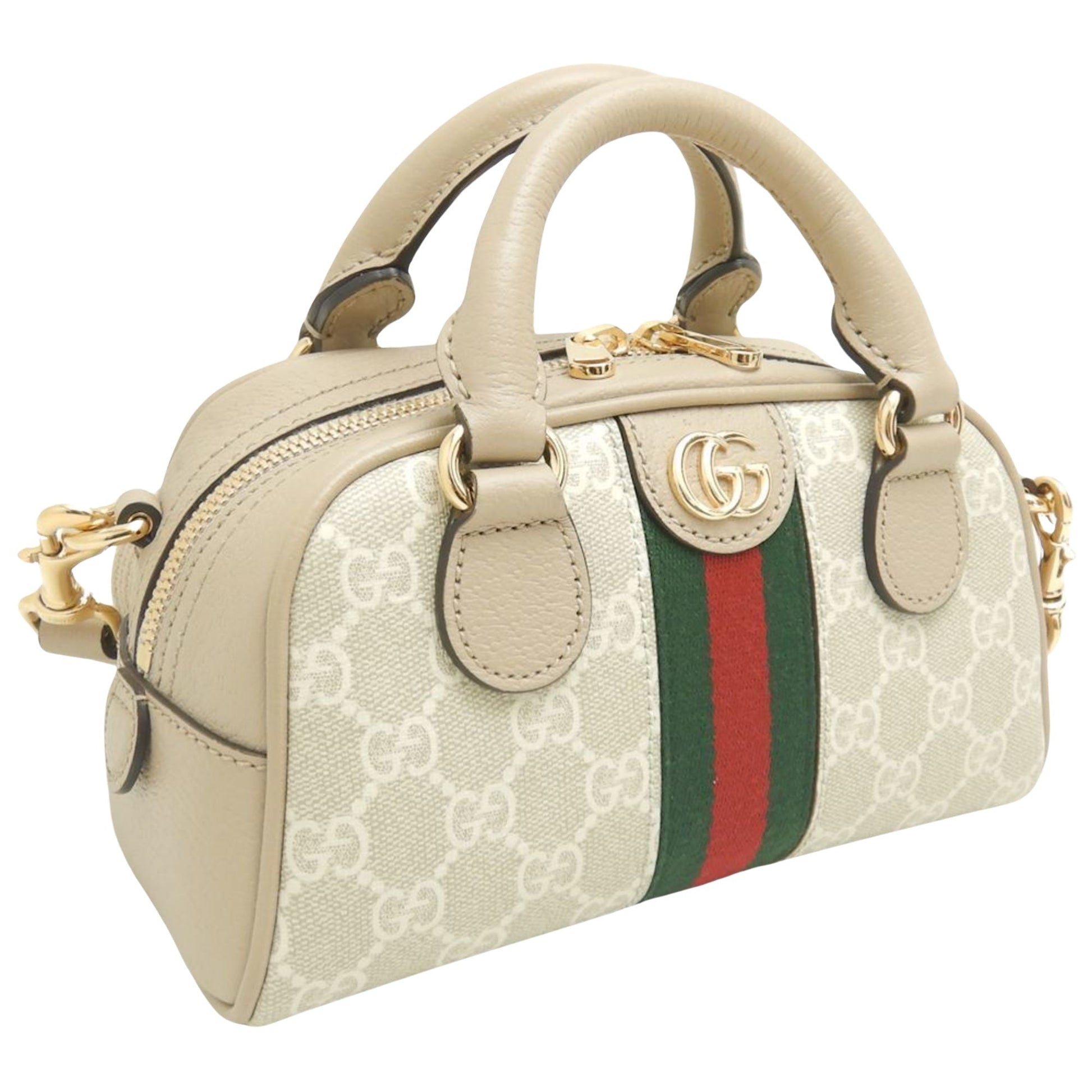 Gucci Canvas Shoulder Bag