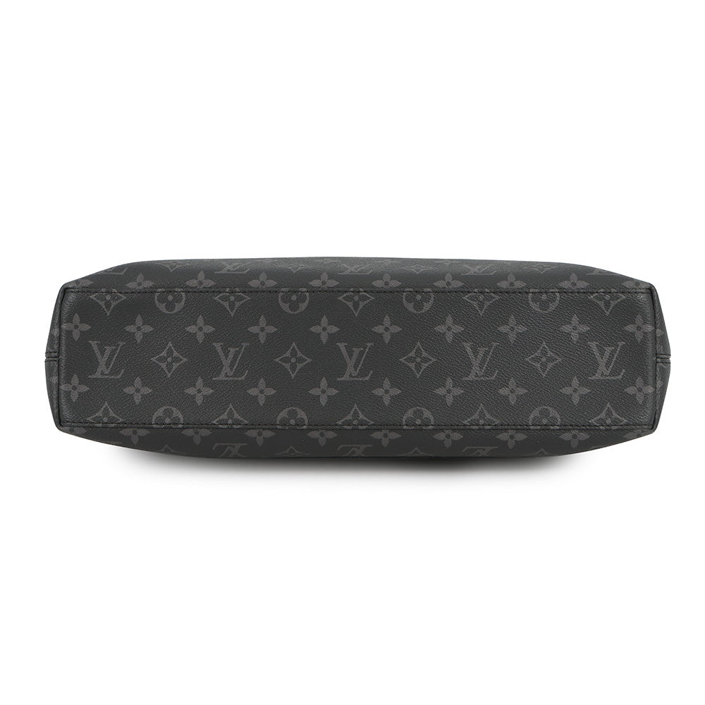 LOUIS VUITTON Fragment Briefcase?Explorer NoirM43279 Monogram Eclipse