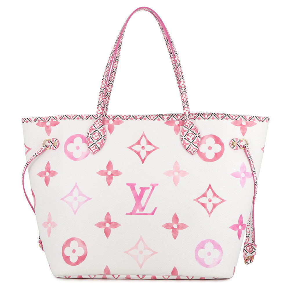 LOUIS VUITTON Neverfull RoseM22980 Monogram Visor Pool Size MM
