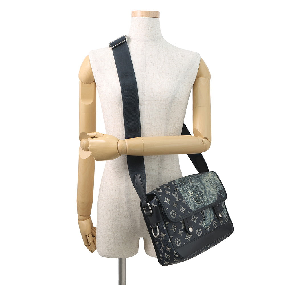 LOUIS VUITTON Messenger NavyM54248 Monogram?Savannah Chapman Brothers Size PM