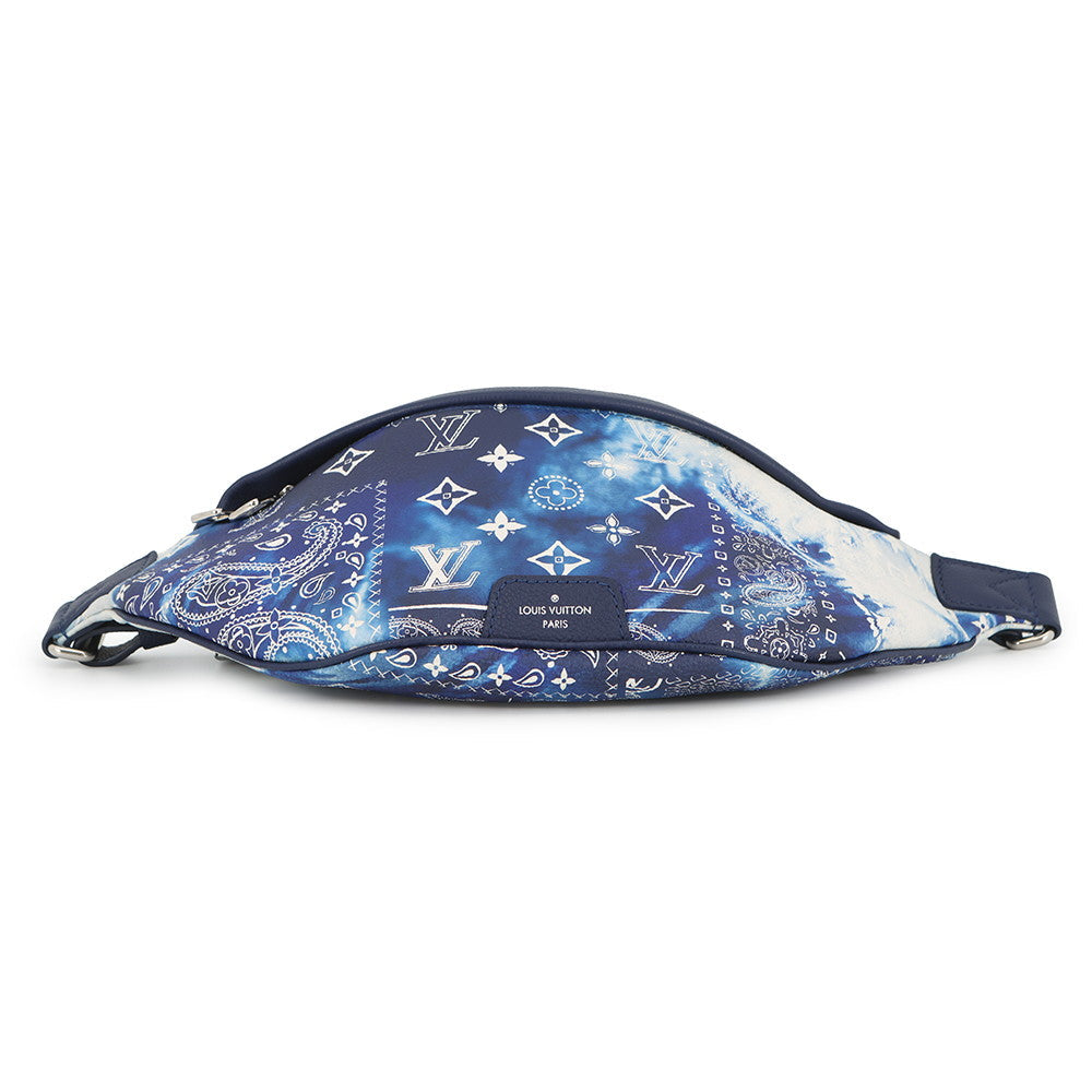LOUIS VUITTON Discovery?Bumbag BlueM20587 Monogram?Bandana Size PM