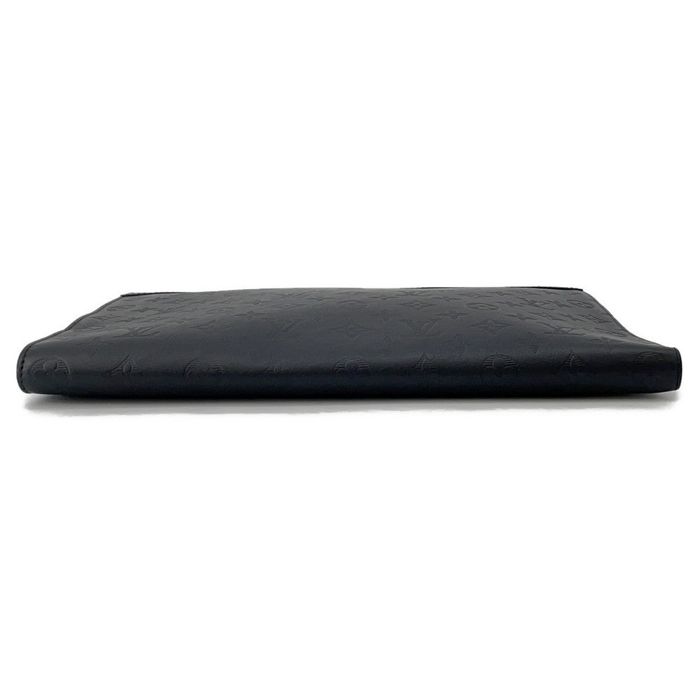 LOUIS VUITTON Clutch Bag NoirM82080 Monogram Shadow