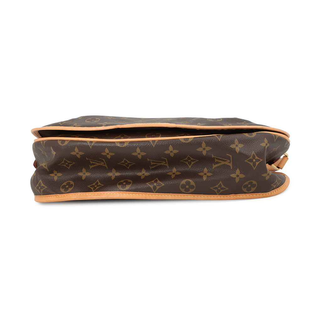 LOUIS VUITTON Menilmontant BrownM40473 Monogram Size MM