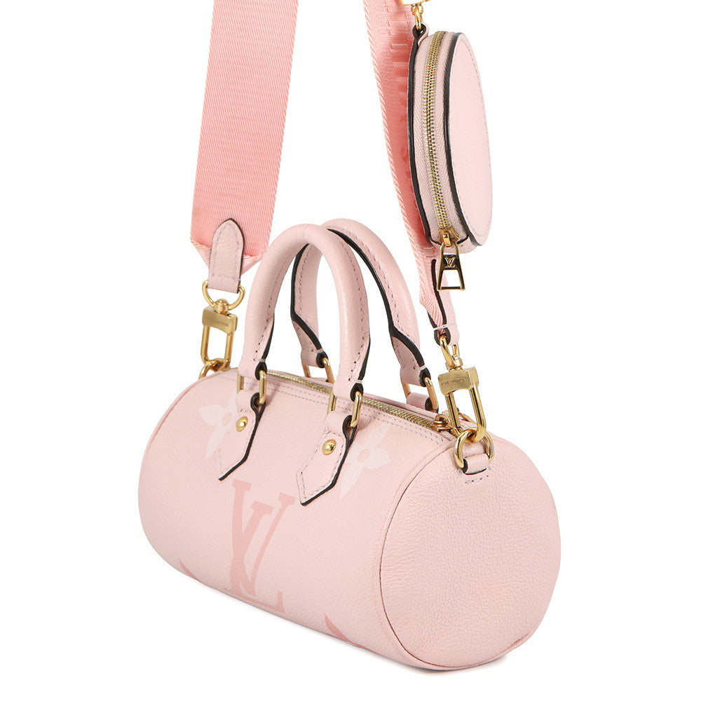 LOUIS VUITTON Papillon PinkM45707 Monogram Empreinte Leather Size BB