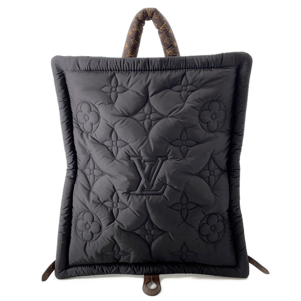 LOUIS VUITTON LV Pillow Backpack NoirM58981 Recycled Nylon Monogram