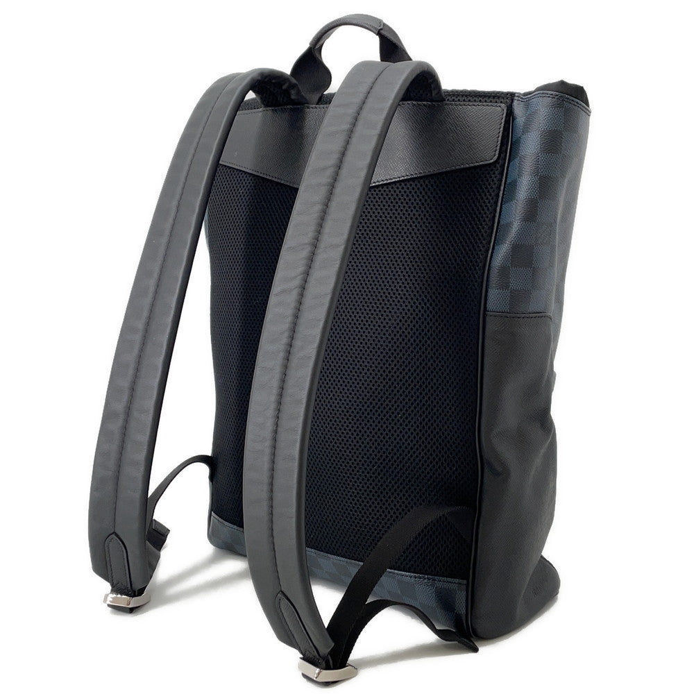 LOUIS VUITTON Match Point Backpack Navy/NoirN40009 Damier Cobalt Canvas