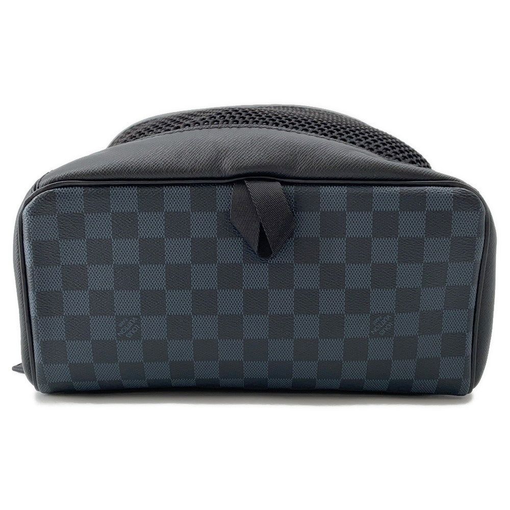 LOUIS VUITTON Match Point Backpack Navy/NoirN40009 Damier Cobalt Canvas