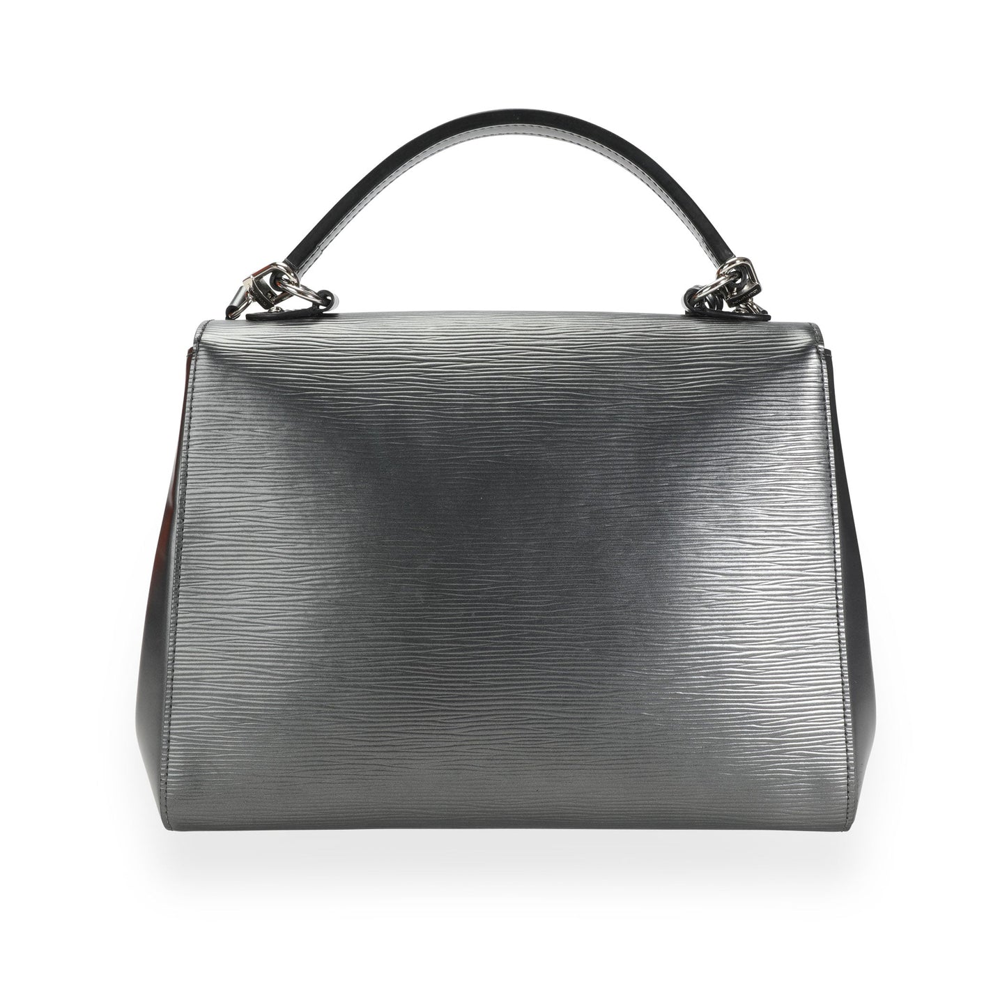 Luxury Women's Handbag | Louis Vuitton Anthracite Nacre Epi Leather Cluny MM