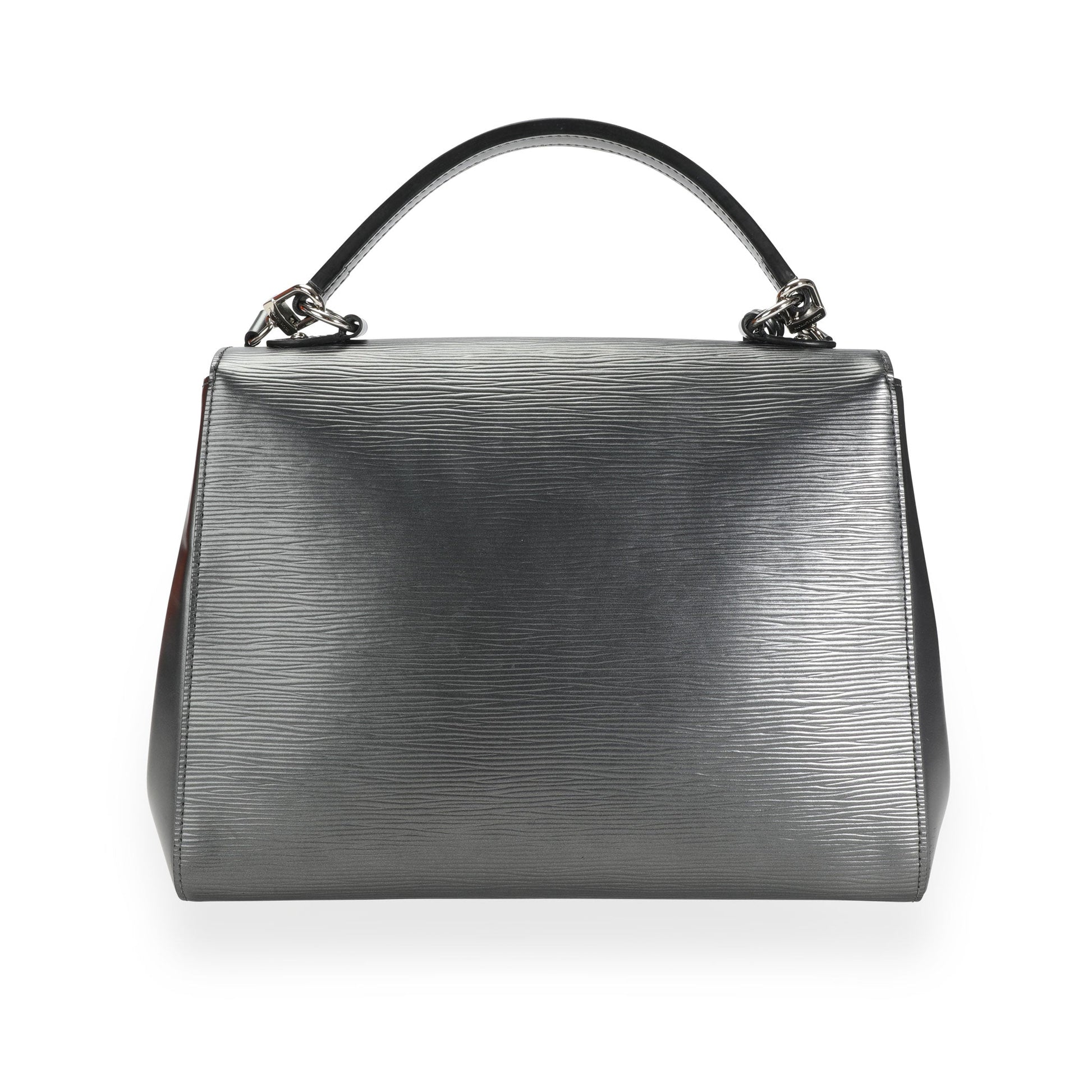 Luxury Women's Handbag | Louis Vuitton Anthracite Nacre Epi Leather Cluny MM