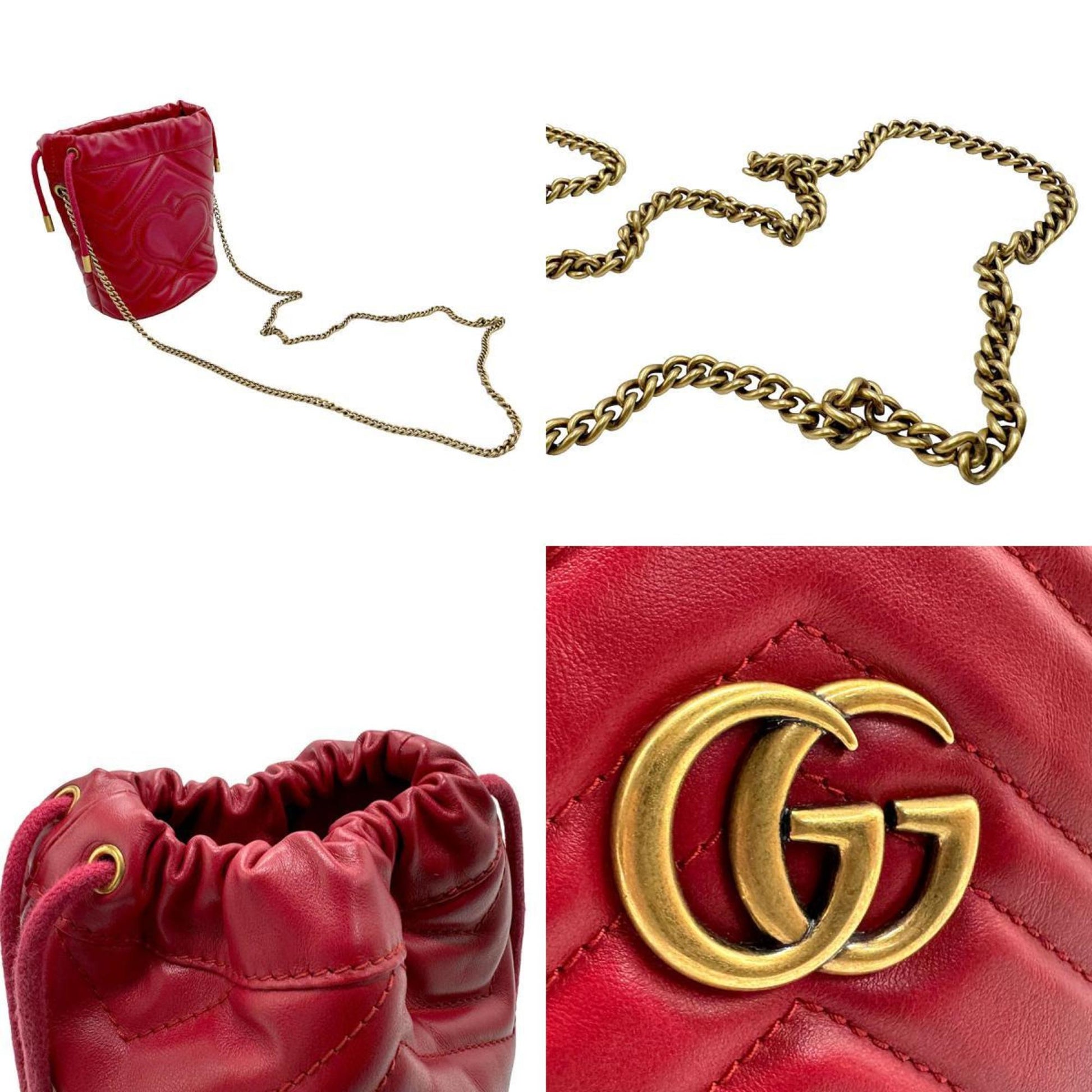 Gucci Leather Shoulder Bag
