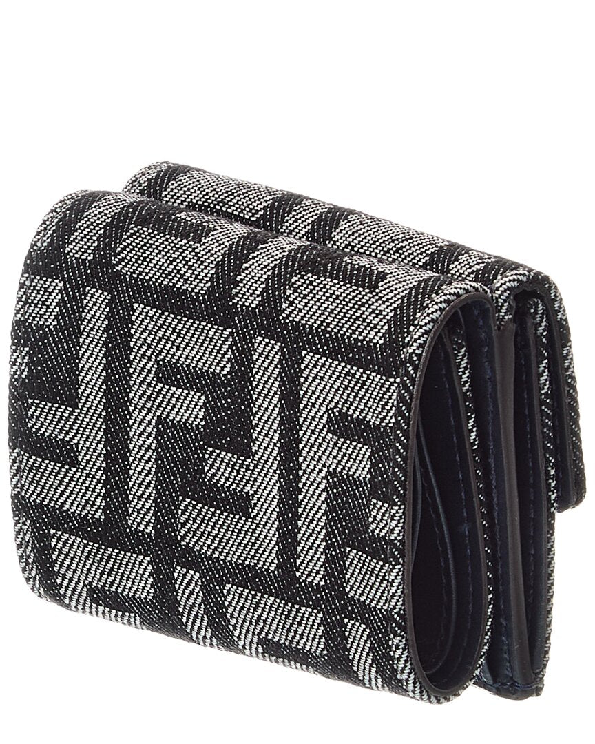 Fendi Baguette Micro Leather Card Case