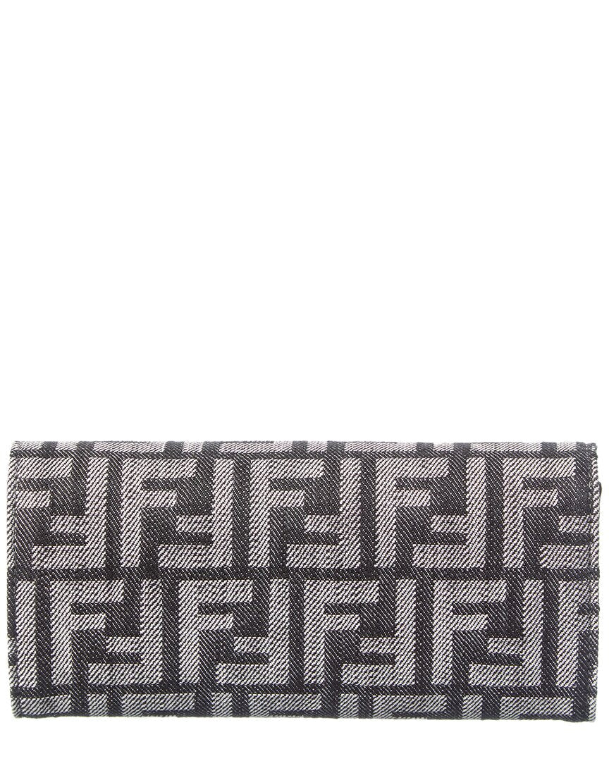 Fendi Baguette Leather Wallet On Chaim