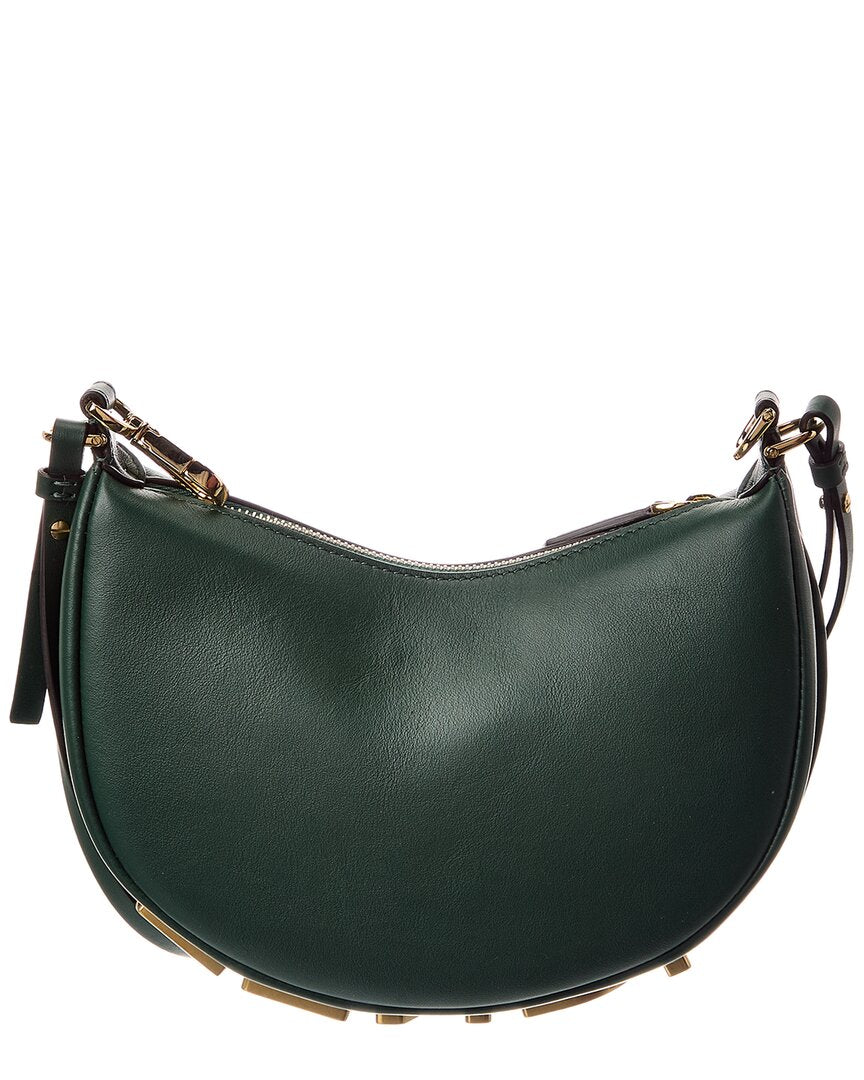 Fendi Fendigraphy Mini Leather Hobo Bag