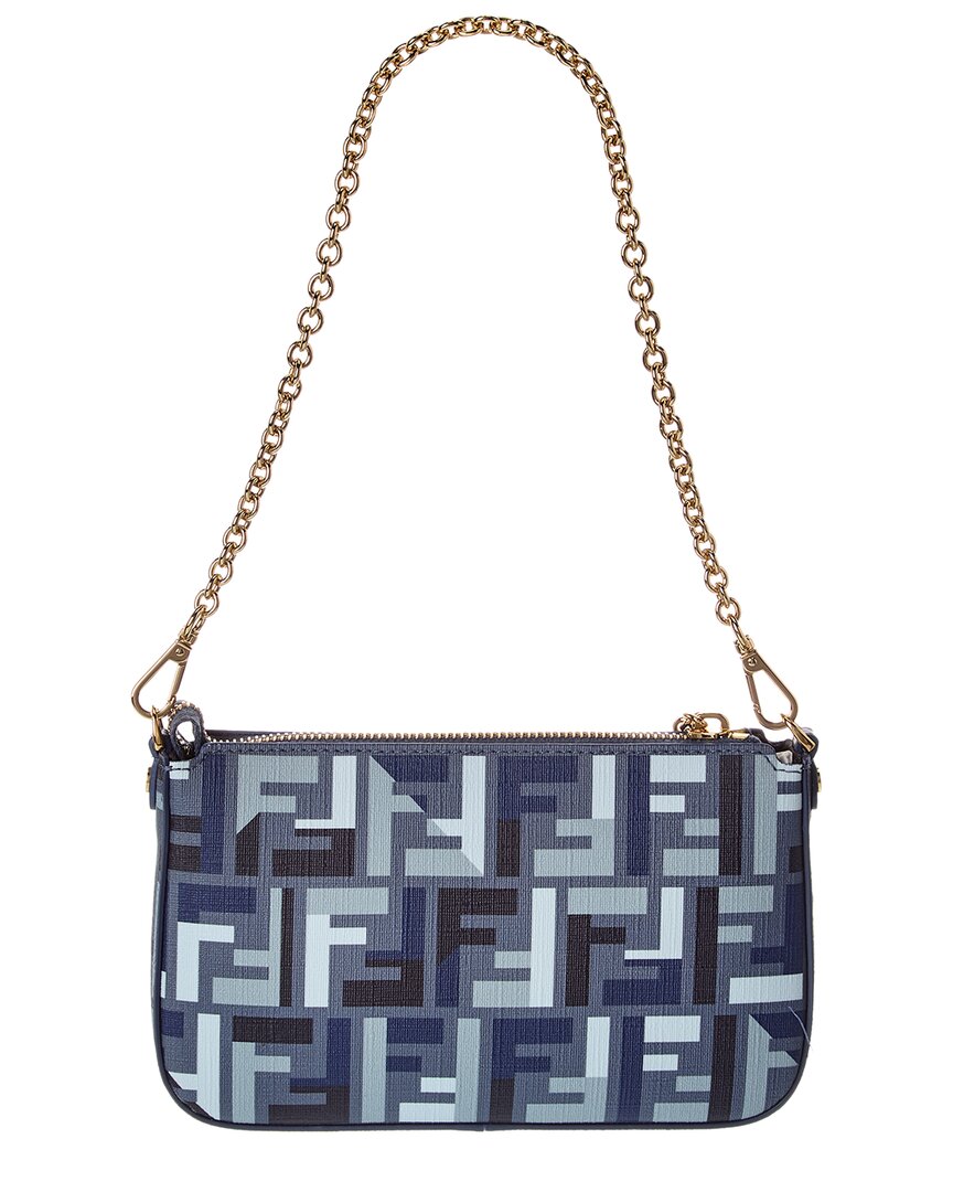 Fendi Baguette Ff Jacquard Pouch