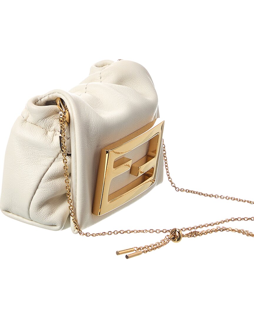 Fendi Nano Baguette Leather Mini Bag