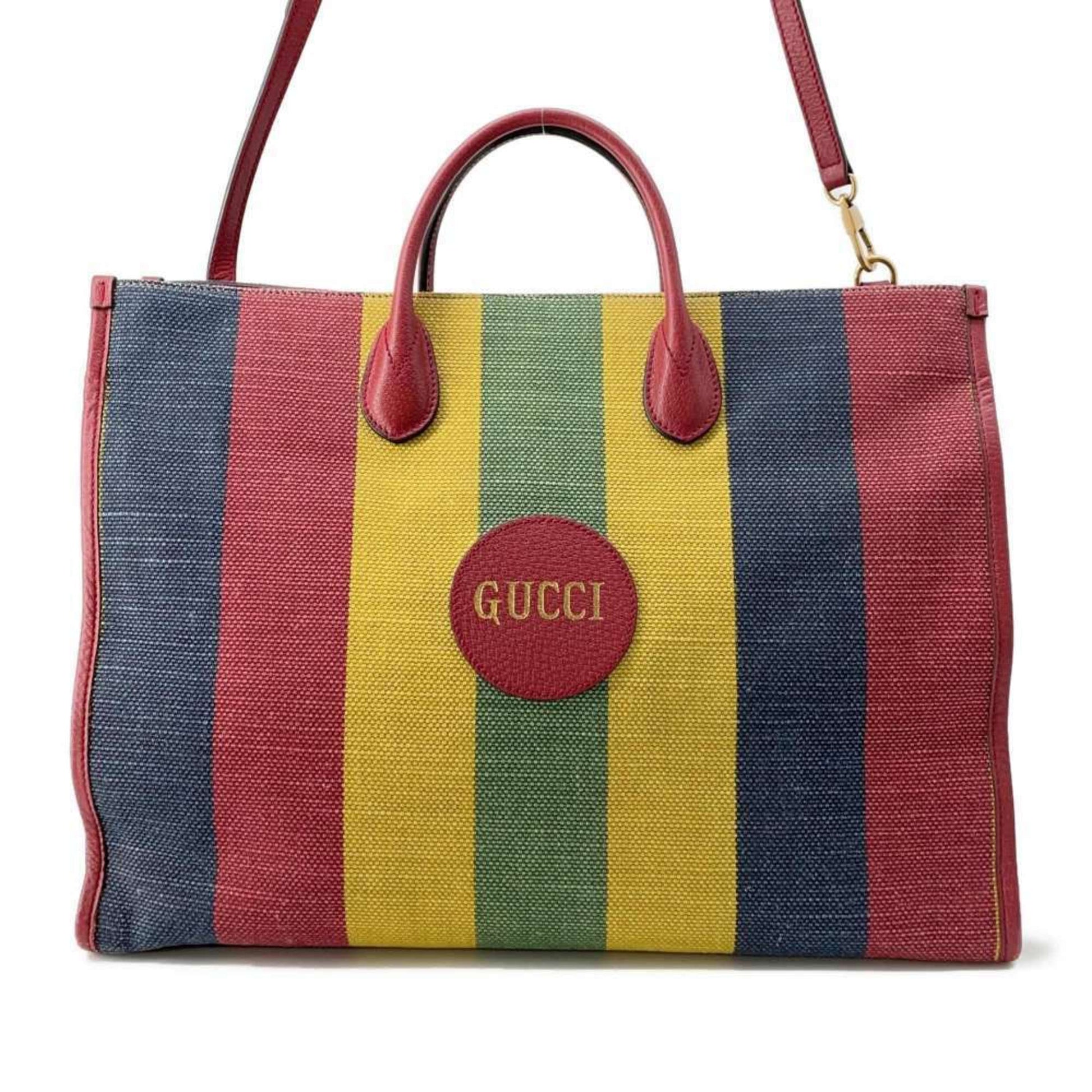 Gucci Lou Canvas Tote