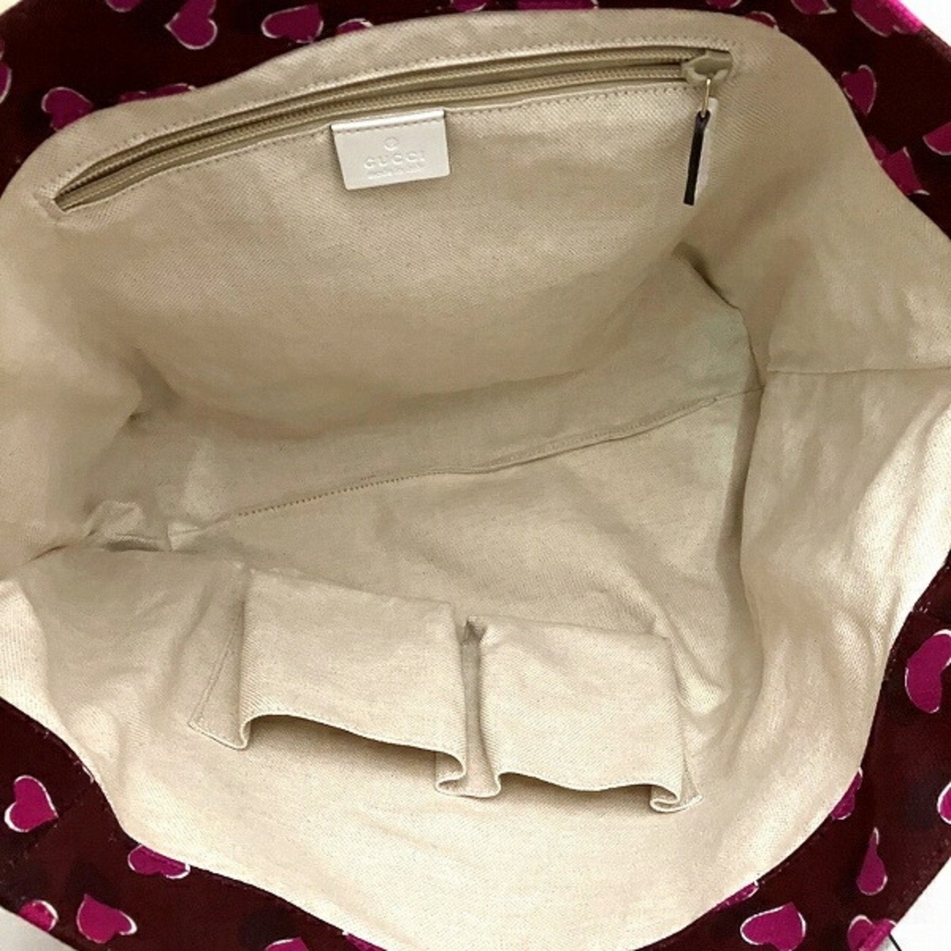 Gucci Lou Canvas Tote