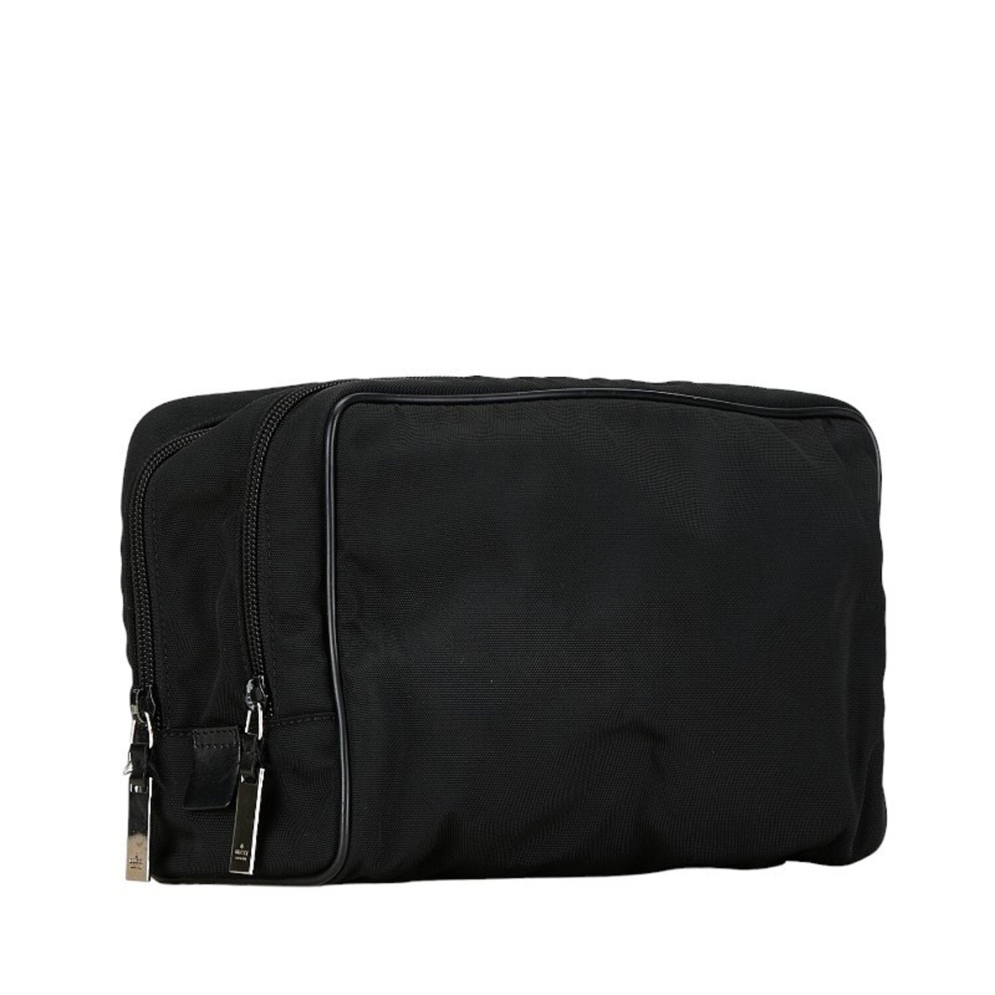 Gucci Nylon Canvas Clutch