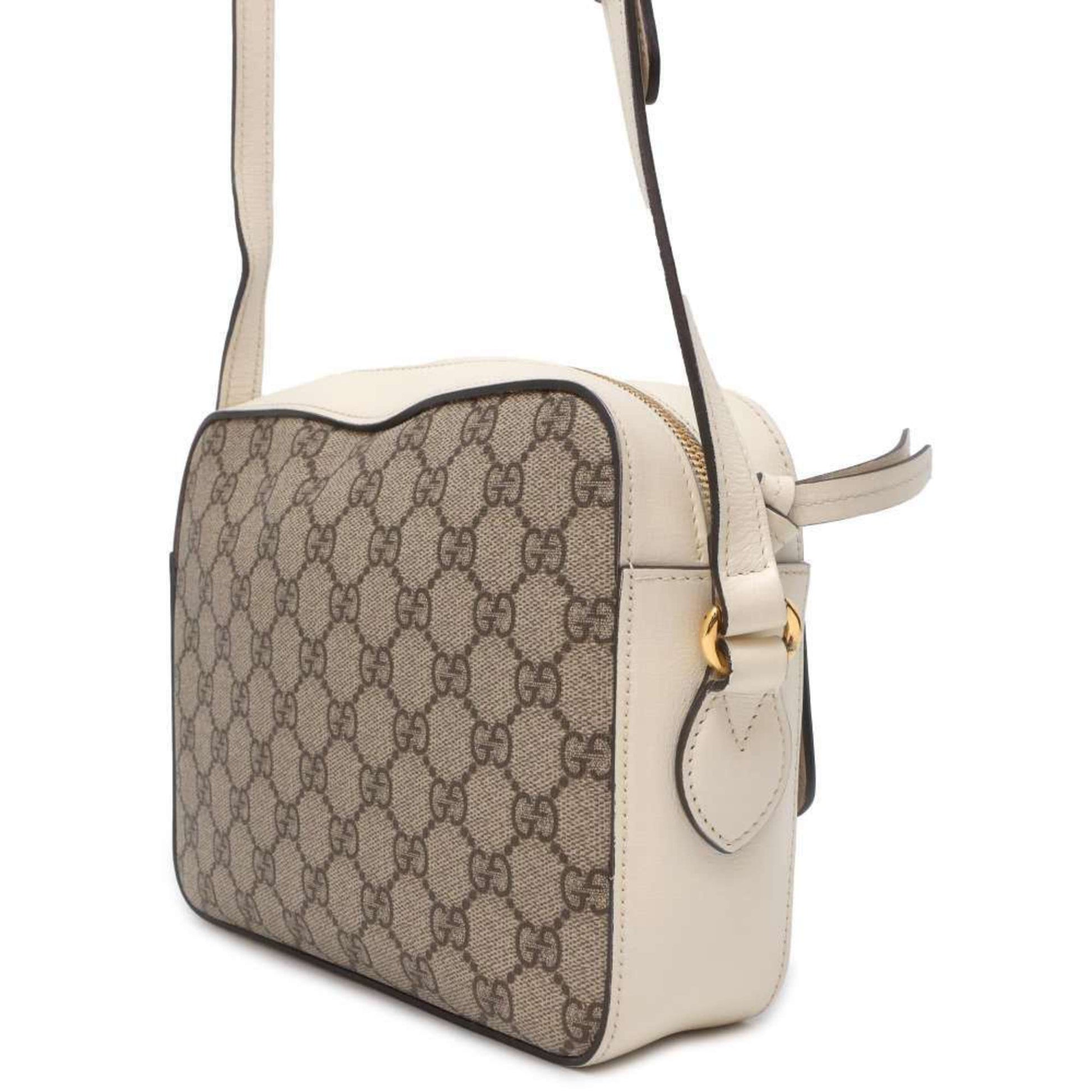 Gucci Lou Canvas Shoulder Bag