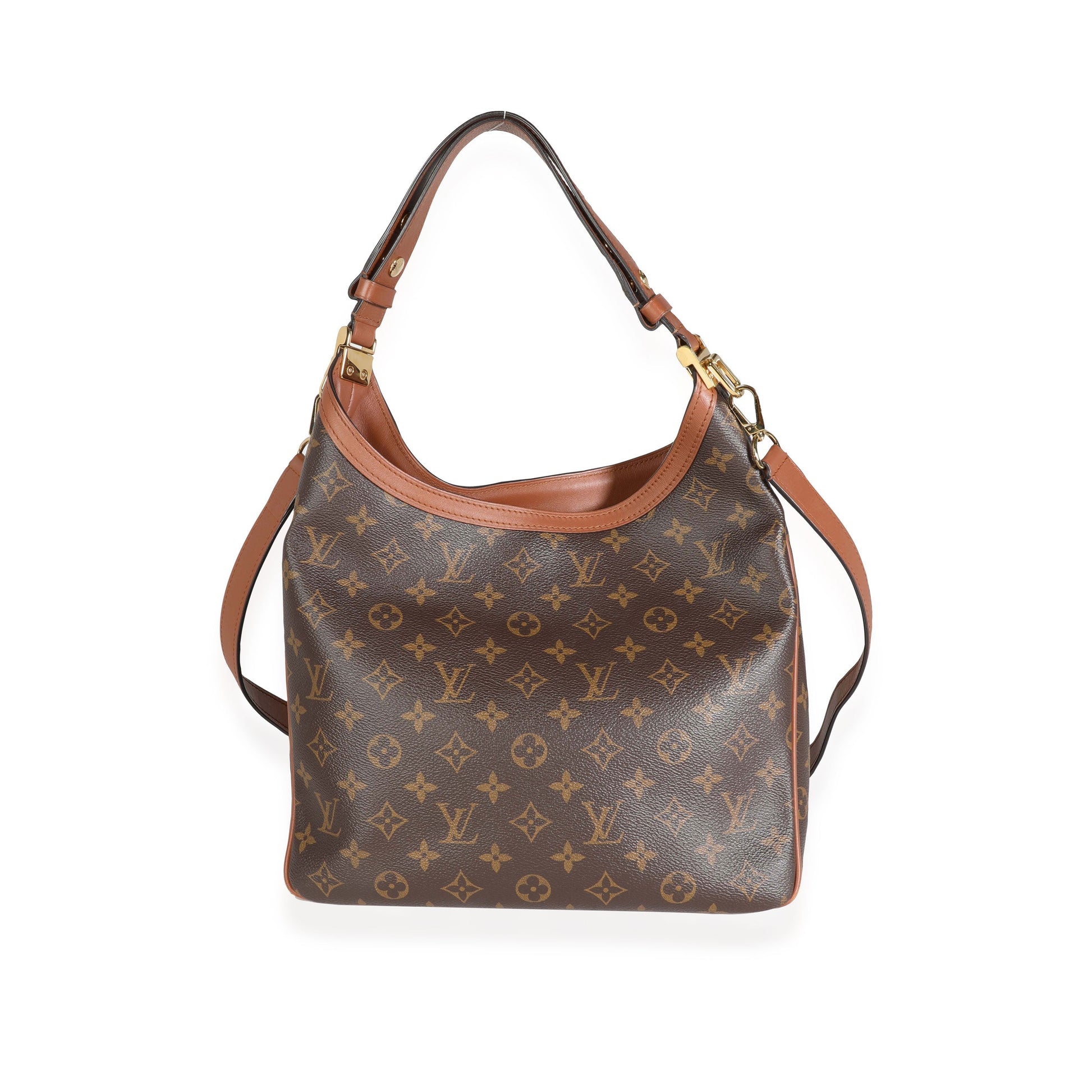 Designer Women's Crossbody Bag | Louis Vuitton Monogram & Monogram Reverse Canvas Dauphine Hobo MM