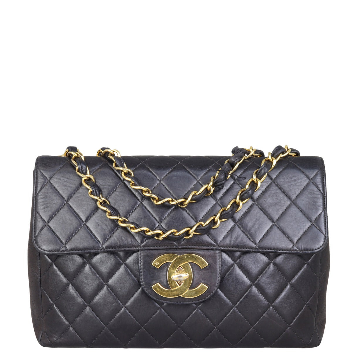 Chanel Maxi Jumbo XL Single Flap Bag | GHW