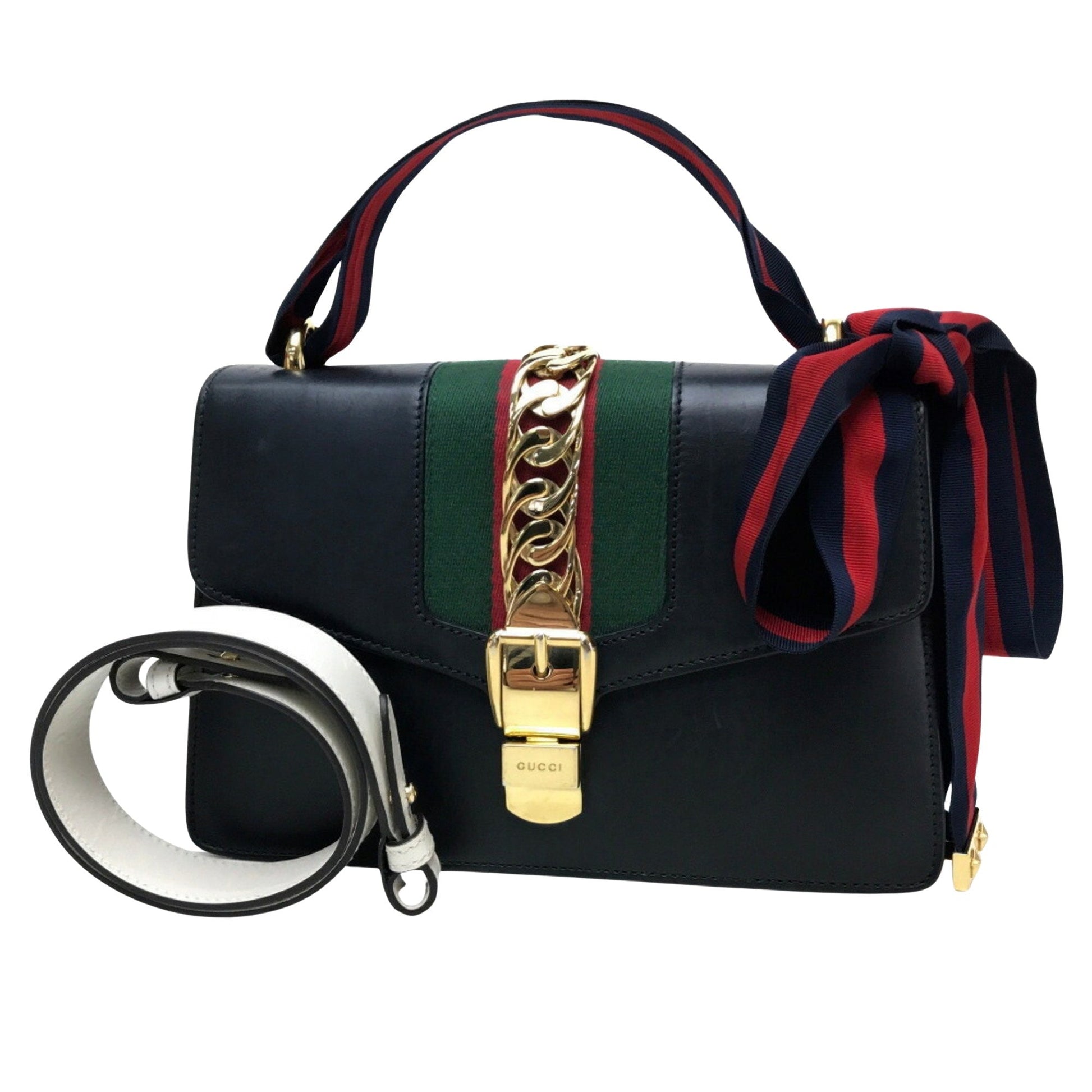 Gucci Leather Shoulder Bag
