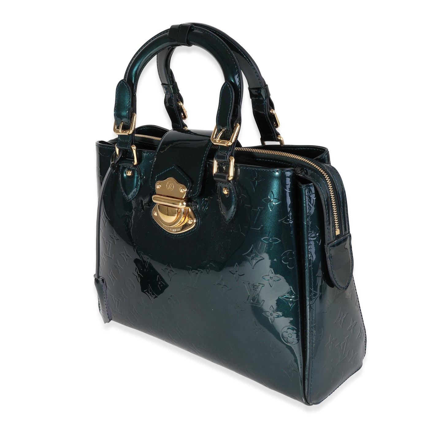 Louis Vuitton Bleu Nuit Monogram Vernis Melrose Avenue