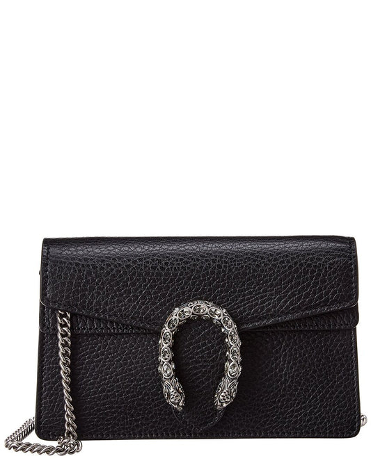 Gucci Dionysus Super Mini Leather Shoulder Bag