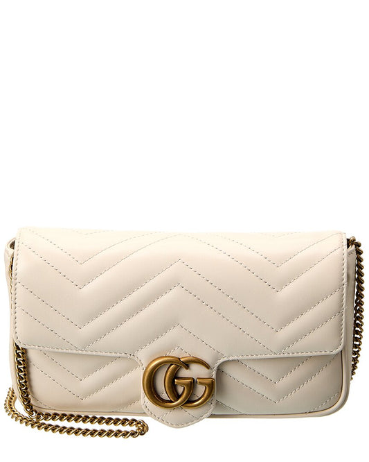 Gucci Gg Marmont Mini Leather Shoulder Bag