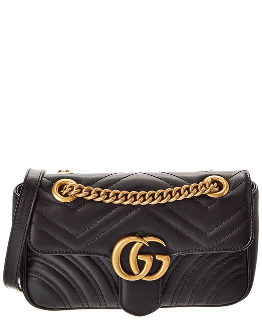 Gucci Gg Marmont Mini Matelasse Leather Shoulder Bag ( )