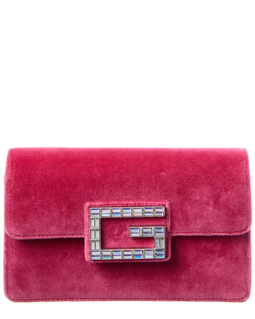Gucci Square G Velvet Shoulder Bag ( )