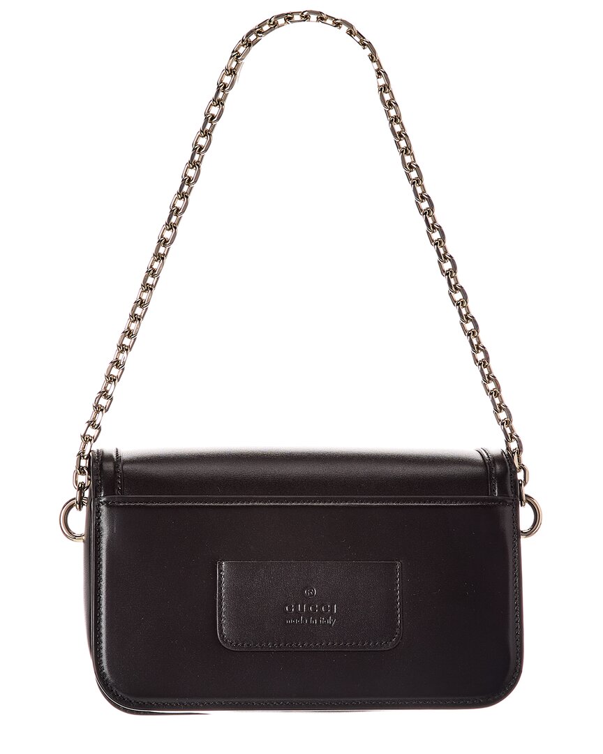 Gucci Go Small Leather Shoulder Bag