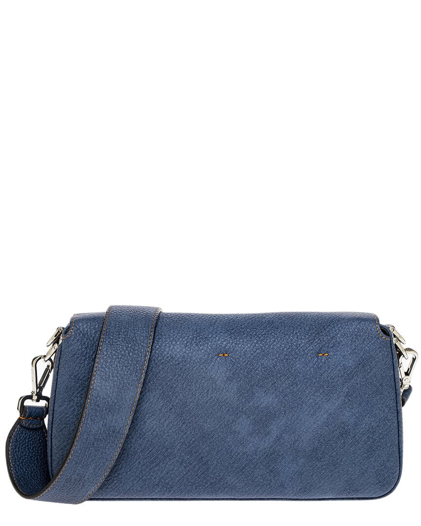 Fendi Baguette Denim Shoulder Bag