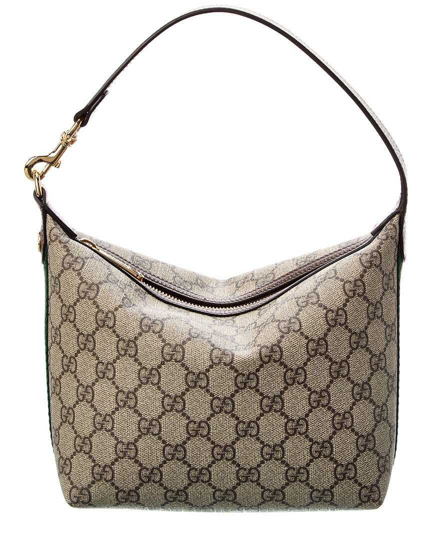 Gucci Ophidia Mini Gg Supreme Canvas & Leather Shoulder Bag