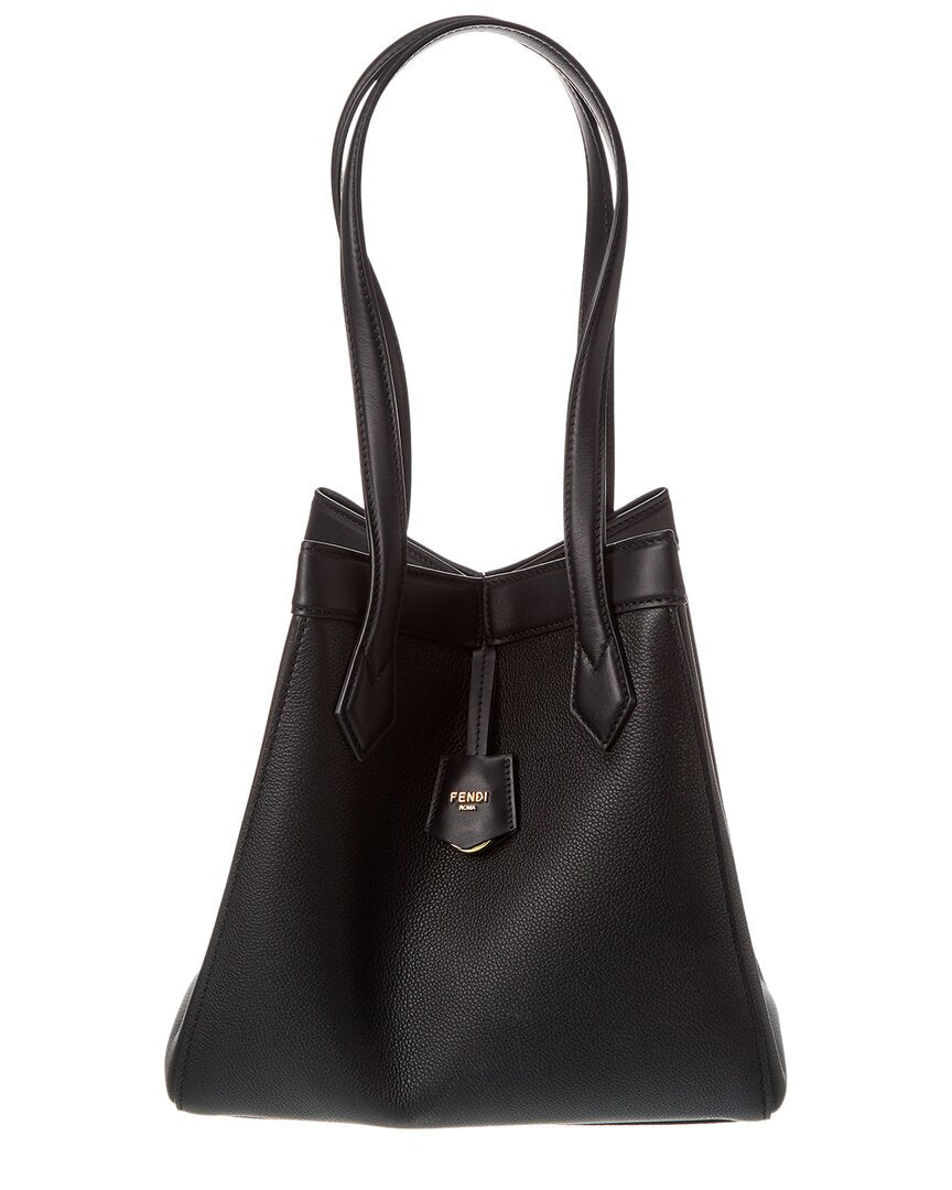 Fendi Origami Medium Leather Tote