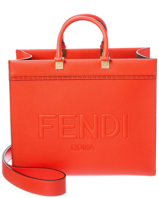 Fendi Sunshine Medium Leather Tote