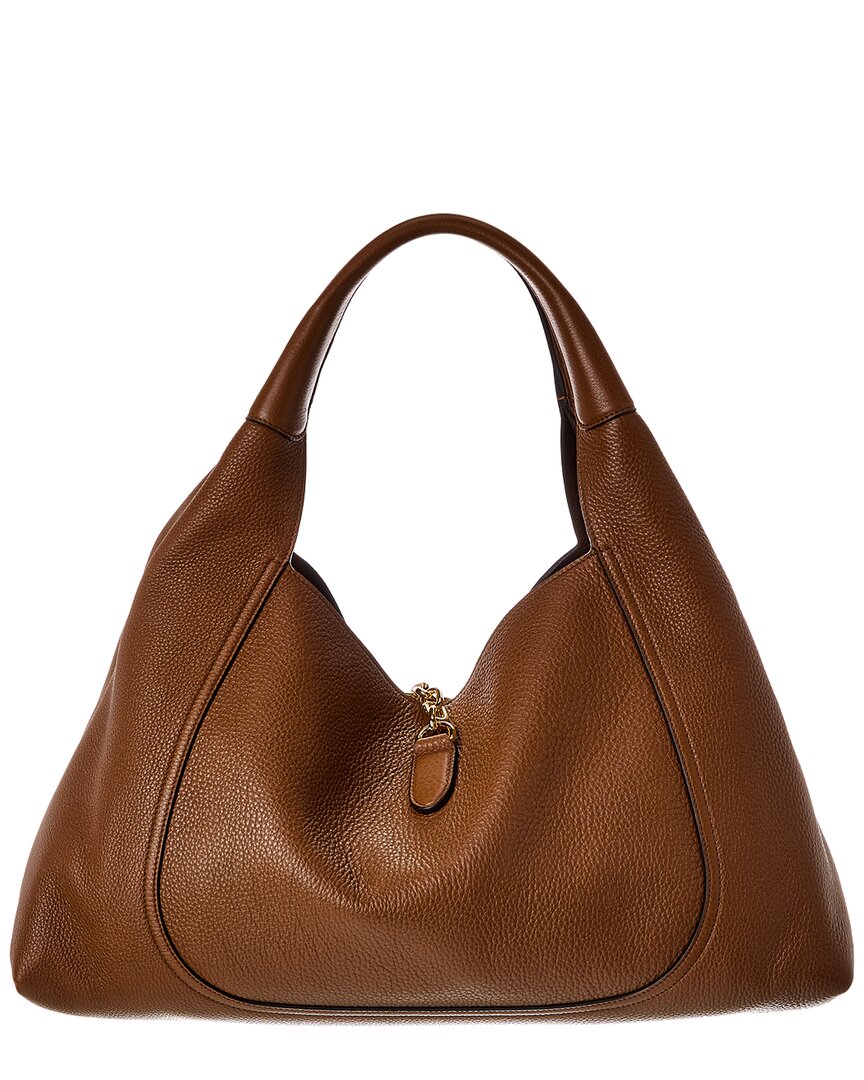 Gucci Softbit Maxi Leather Shoulder Bag