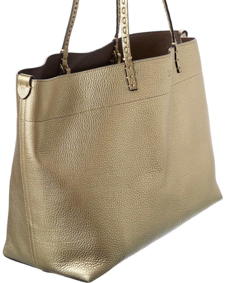 Fendi Roll Medium Leather Tote