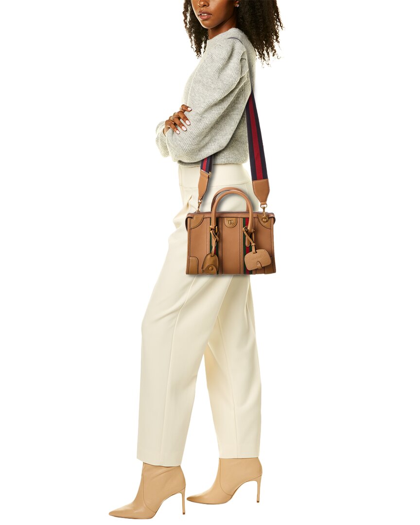 Gucci Double G Small Leather Crossbody