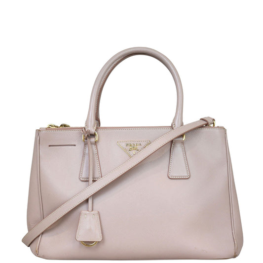 Prada Saffiano Lux Galleria Double Zip Tote Small