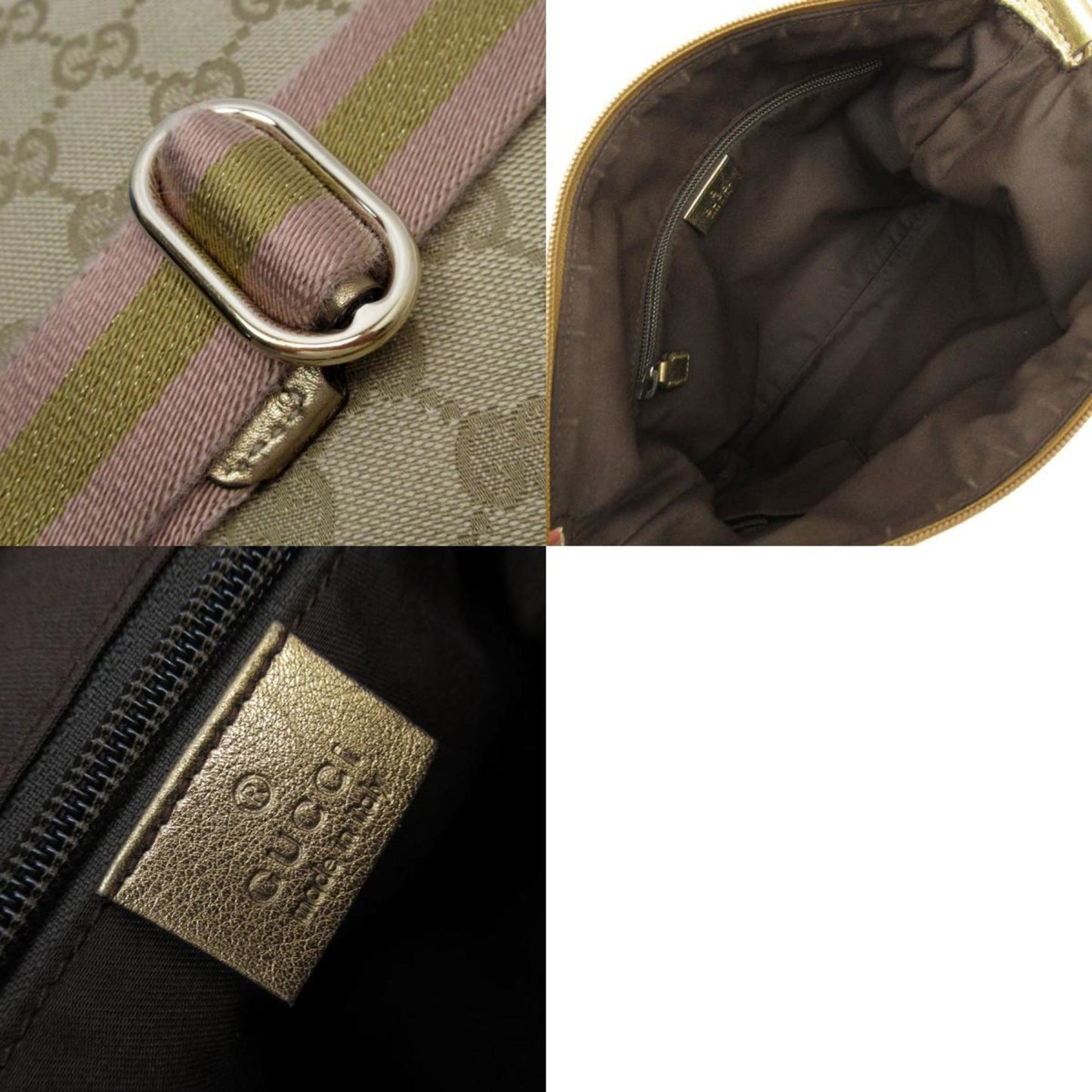 Gucci Canvas Shoulder Bag